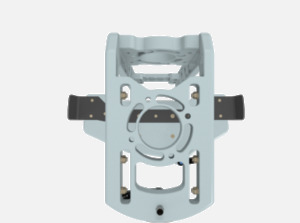 Hillaero INOMAX FAA certified mountable bracket for Air Ambulance Airmed Helicopter or Fixed Wing Aircraft TOP